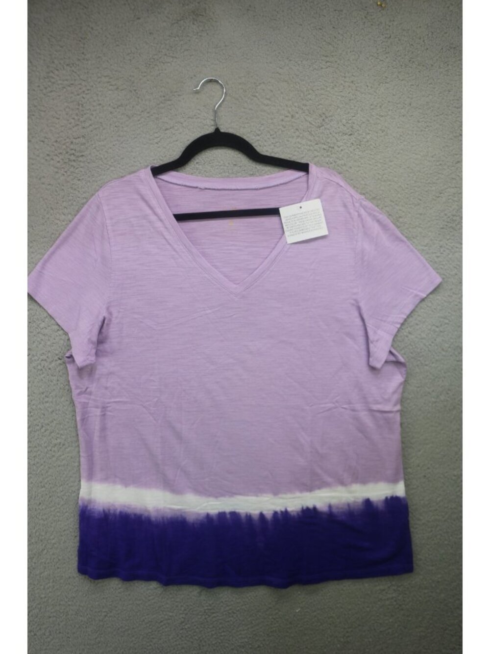 Belle by‎ Kim Gravel Purple Blends Short Sleeve Tunic-Size 2X-NWT-BOHO-Hippie